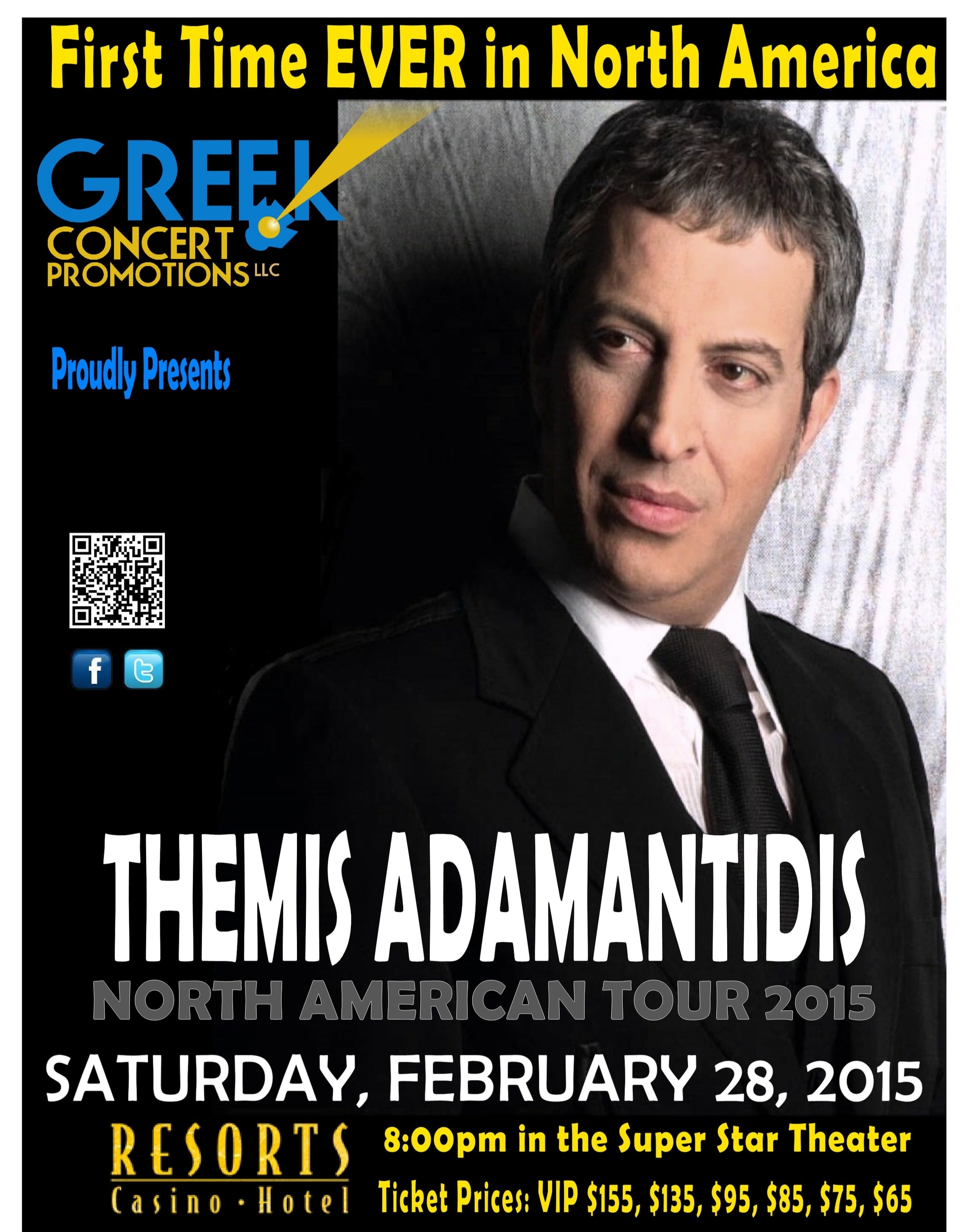 Themis Adamantidis — First Time Ever in North America