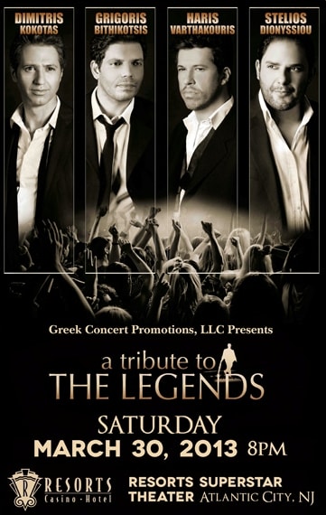 Dimitris Kokotas, Grigoris Bithikotsis, Haris Varthakouris & Stelios Dionyssiou — A Tribute to the Legends